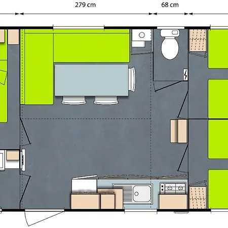 Campingplads Camping Sunissim Riez A La Vie By Locatour